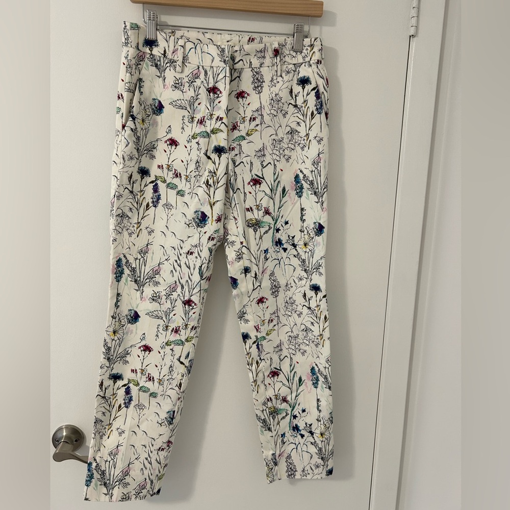 Floral dress pants